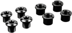 AbsoluteBLACK Chainring Bolt Set - Short Bolts And Nuts Set Of 4