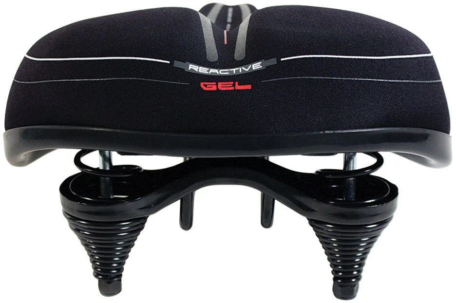 Serfas Full-Suspension Cruiser Reactive Gel Saddle 2 Serfas Full-Suspension Cruiser Reactive Gel Saddle - Image 2